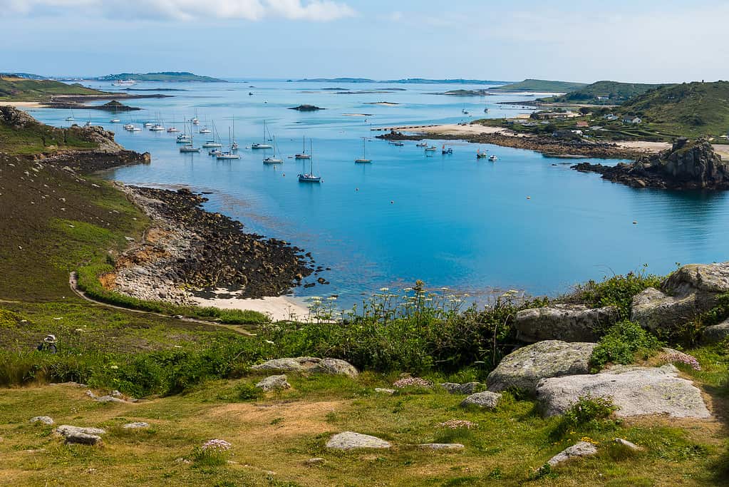 Tresco and Bryher, Isles of Scilly, Cornwall, UK