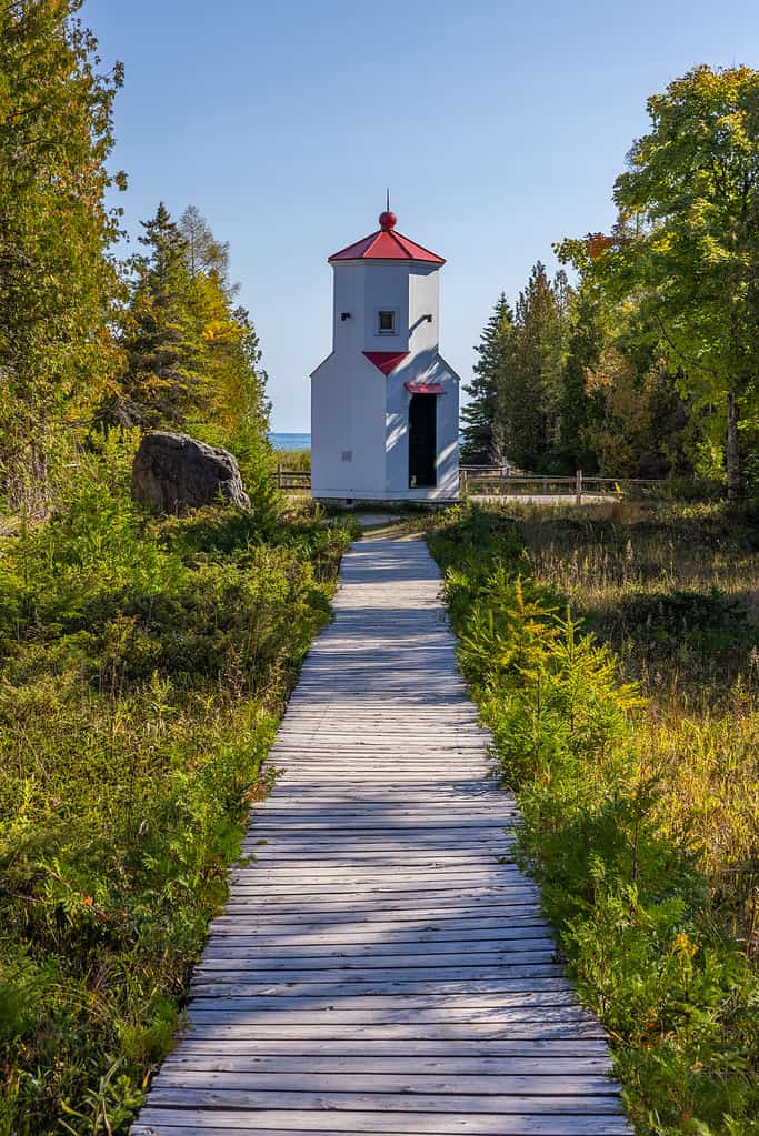 Boardwalk To Baileys Harbor Front Range Light