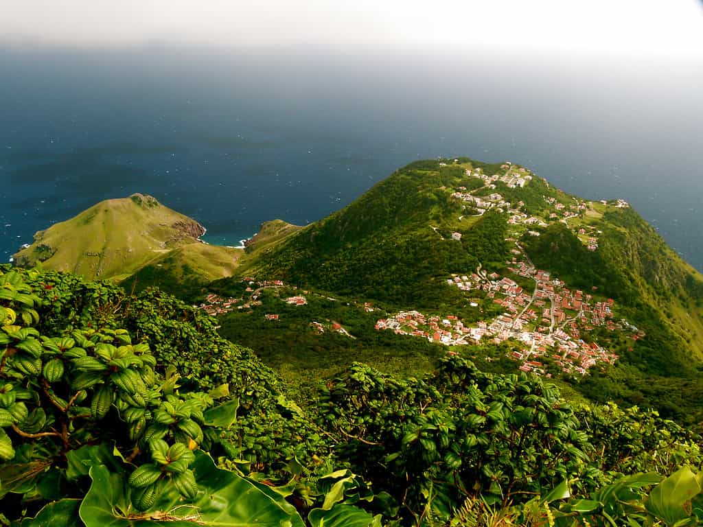 Top of Saba