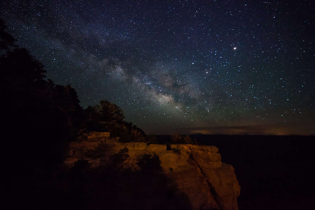 Milky Way Over the Grand Canyon