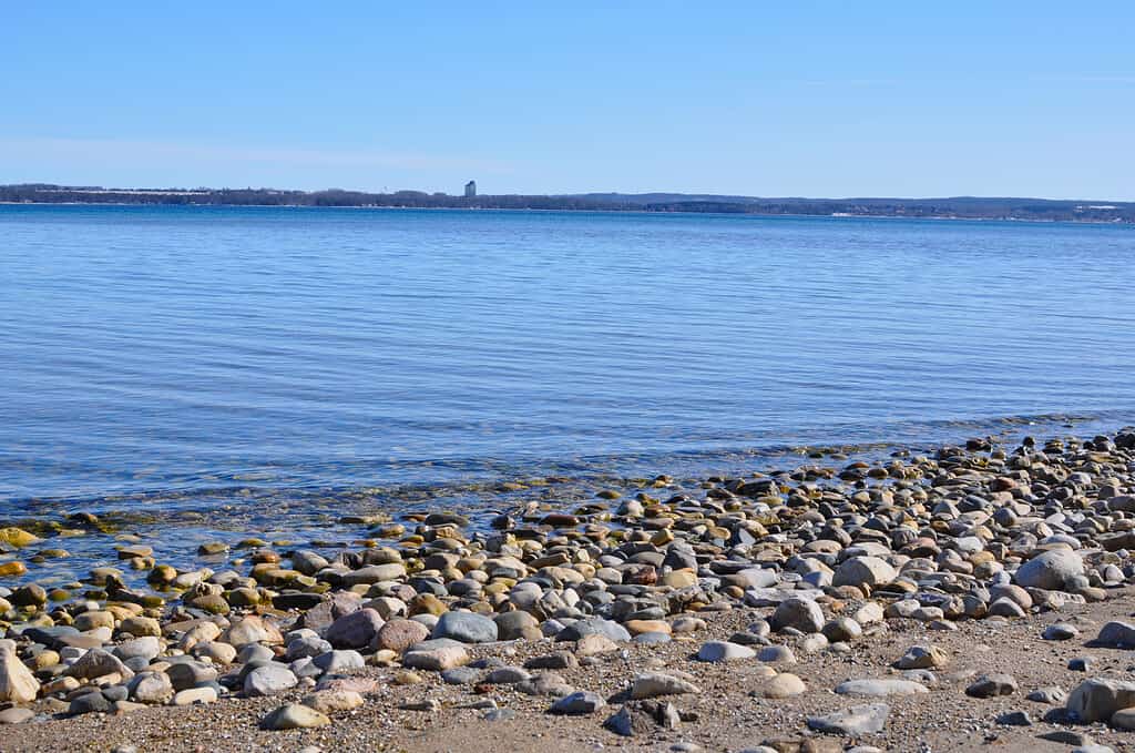 Grand Traverse Bay Shoreline in the Winter