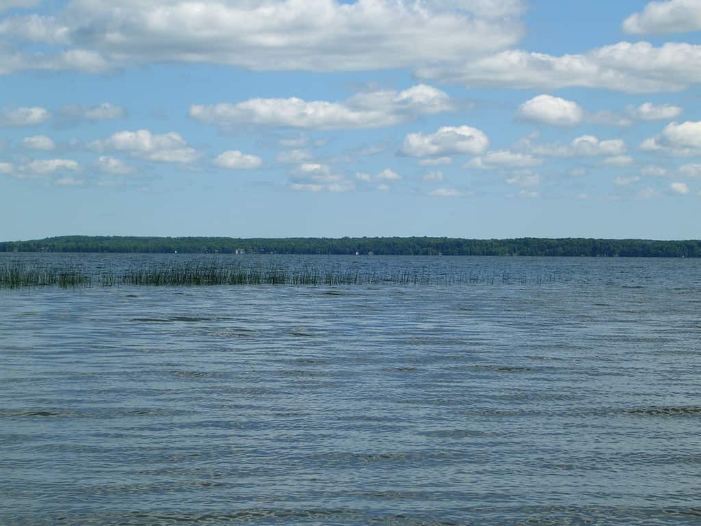 Indian Lake State Park along shores of Indian Lake