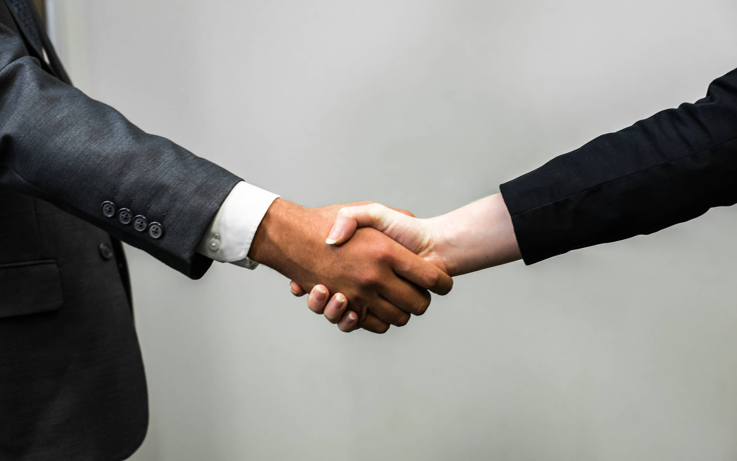 When two people come to an agreement over a specific topic, they shake hands on it. In regard to the topic of recruitment, when one has decided who they want to recruit, they may shake hands on it.