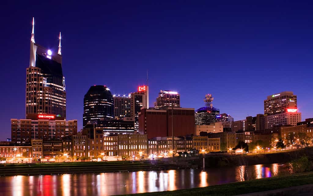 Nashville, Tennessee, is the seventh most populated capital city in the U.S., with a population of around 669,053 people.
