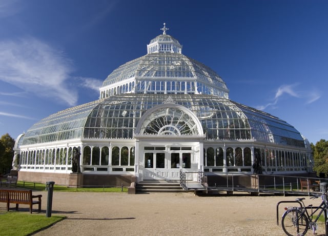 Sefton Park Palm House in Liverpool, England