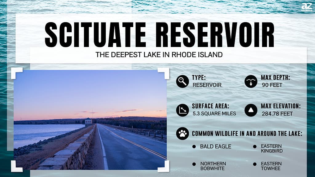 Scituate Reservoir is the Deepest Lake in Rhode Island