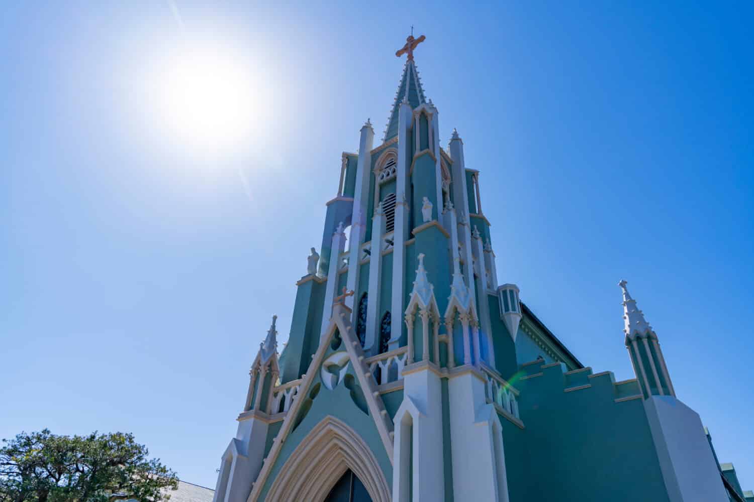 St Francis Xavier Memorial Church in Hirado Nagasaki Japan.