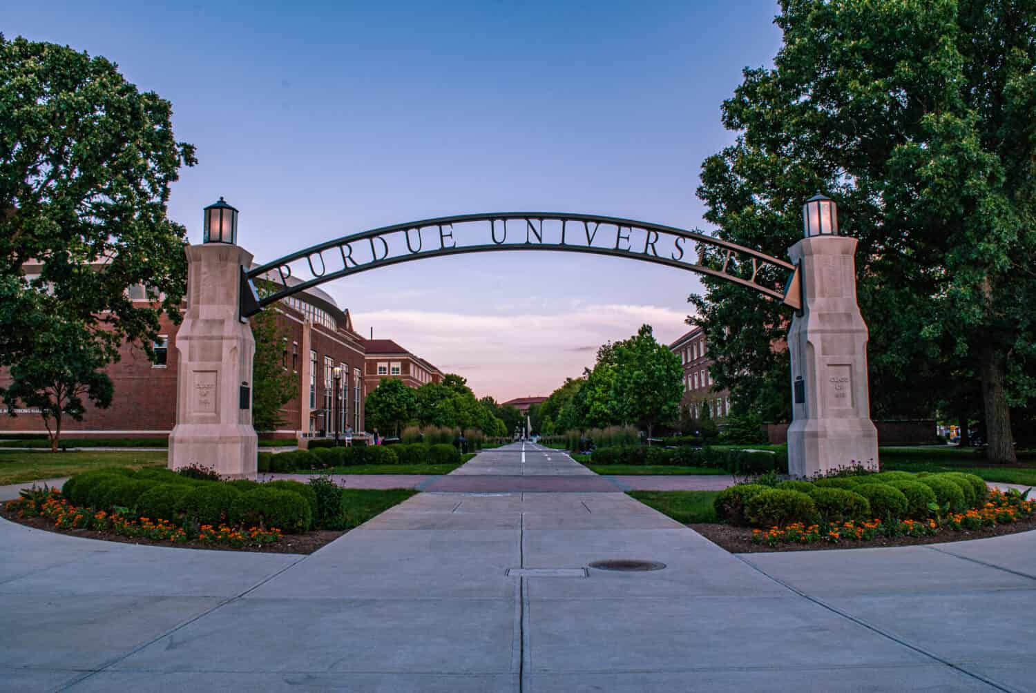 Purdue University archway entrance,IN 