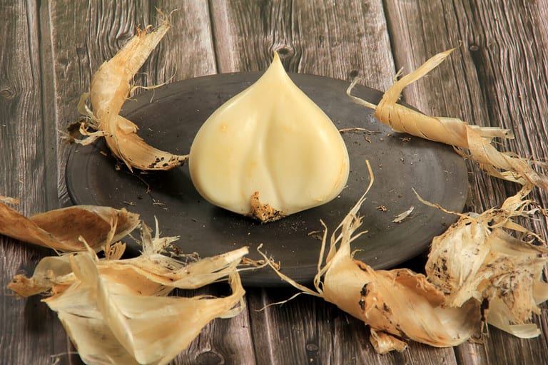 Onion anzur or Onion Suvorov or elephant garlic (Allium suworowii) is a species of onion native to Afghanistan and Central Asia