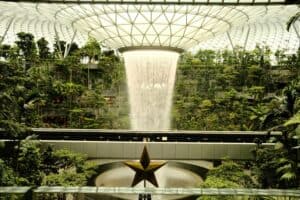 The World’s Largest Indoor Waterfall Is a 130-Foot Behemoth Picture