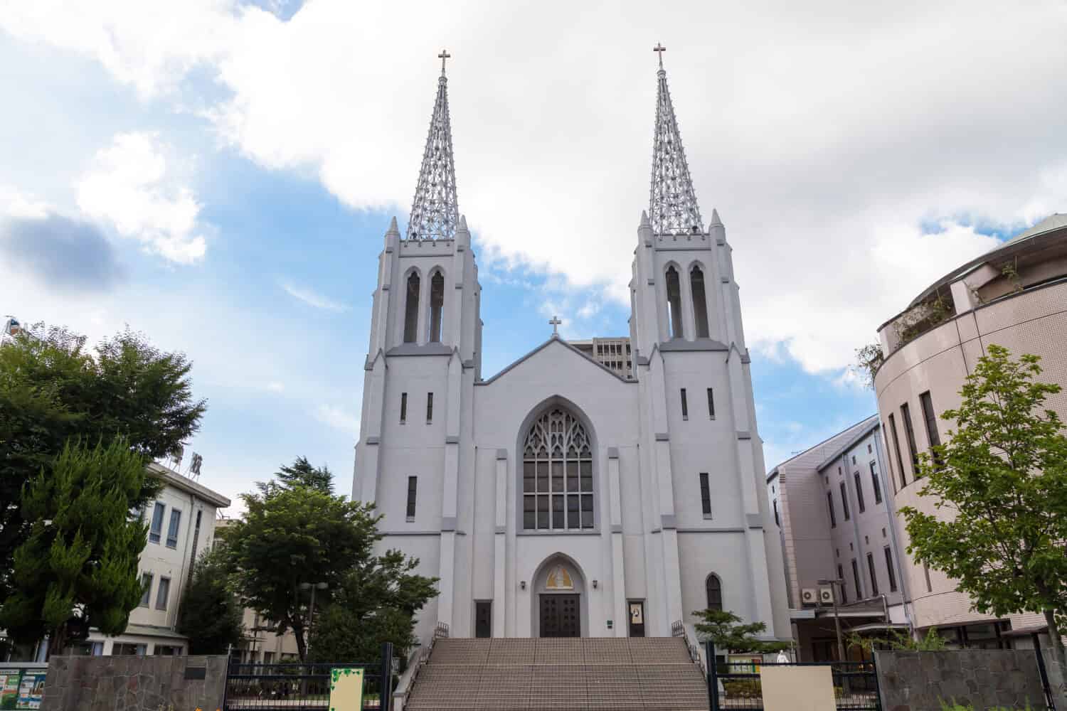 Nunoike Catholic Church, Cathedral of St. Peter and St. Paul in NAGOYA, Japan., public place
