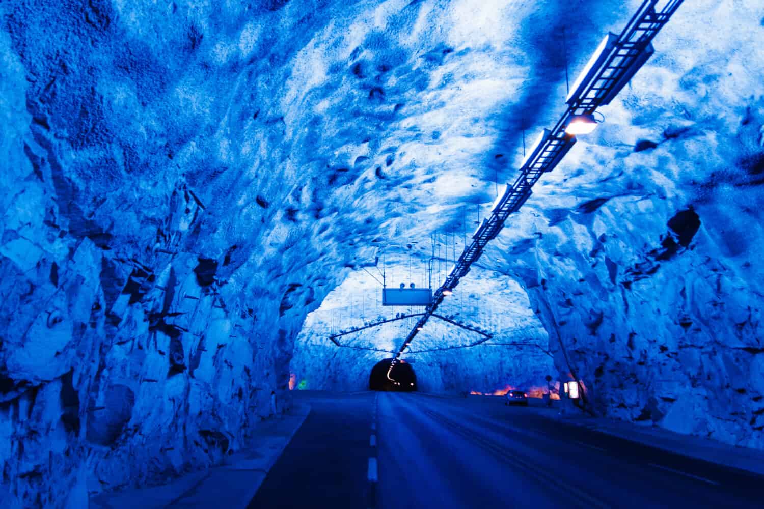 Lærdal Tunnel in Norway