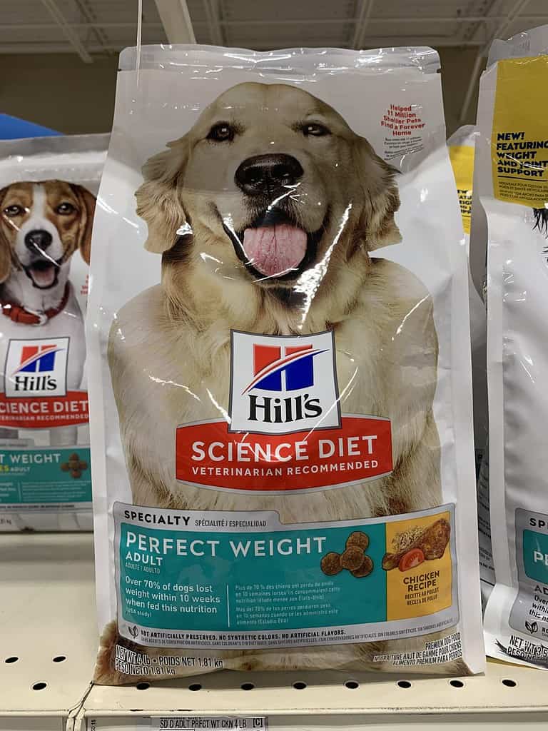 Hill's Science Diet Perfect Weight Chicken Recipe Adult Dog Food