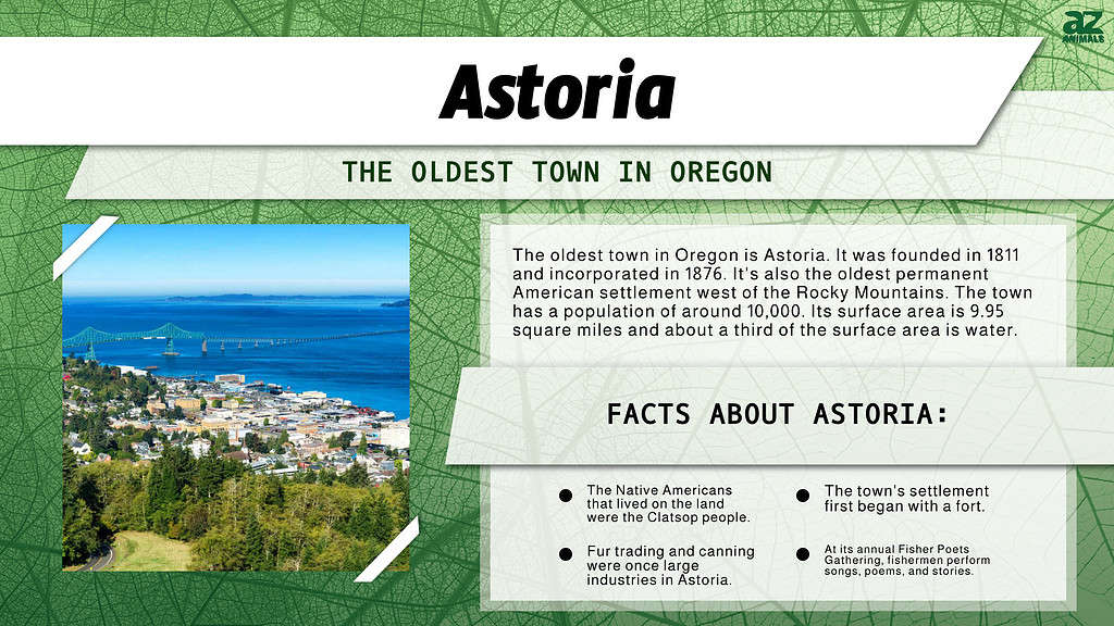 Infographic of Astoria