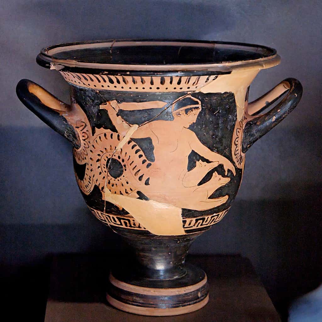 Scylla on ancient Greek pottery
