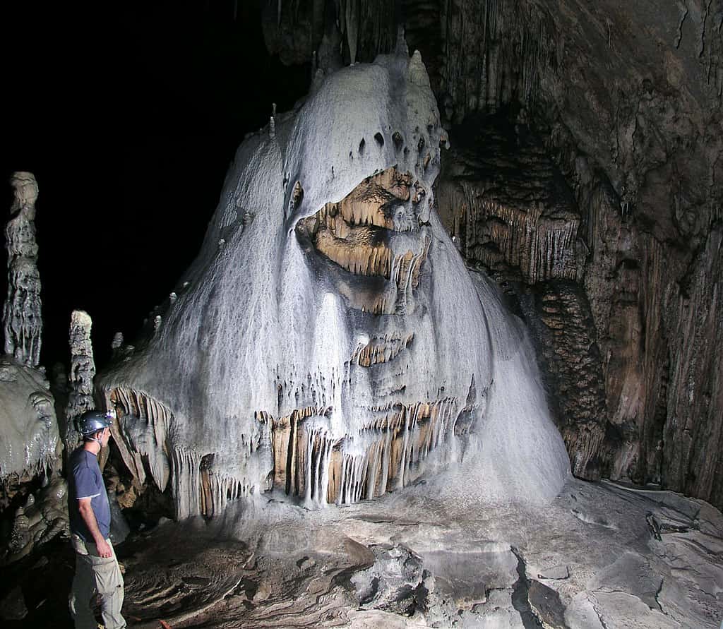 The Clansman in Slaughter Canyon Cave, Eddy County, New Mexico, USA. 