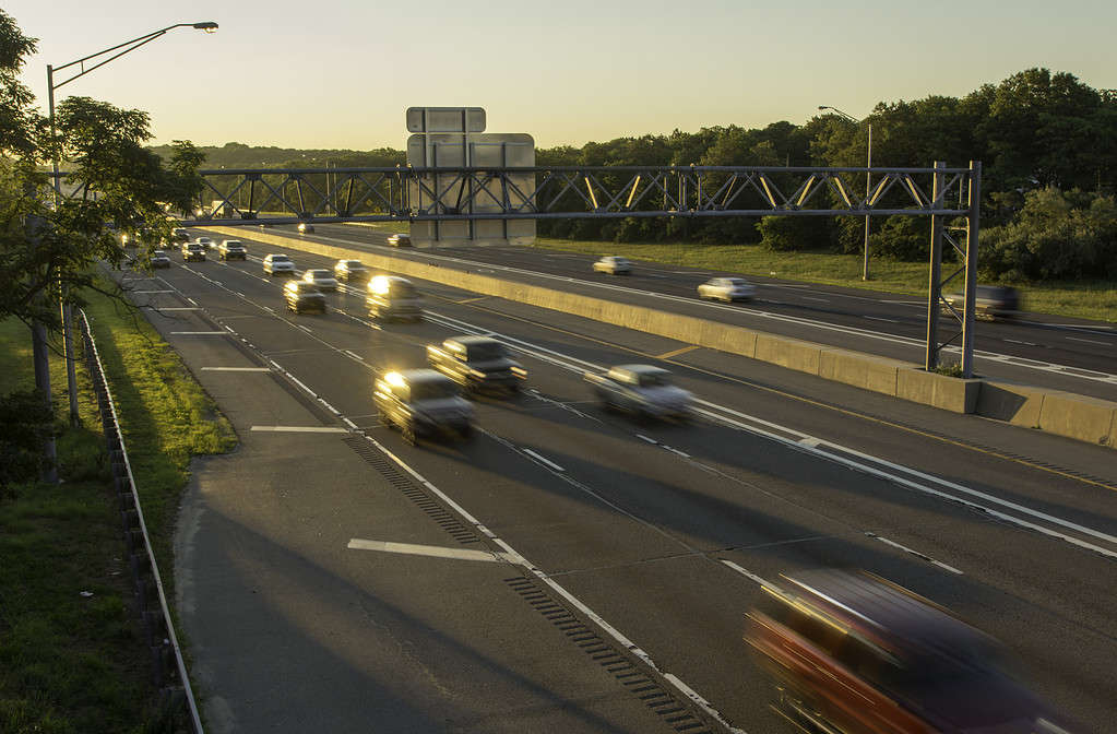 Traffic on the Long Island Expressway