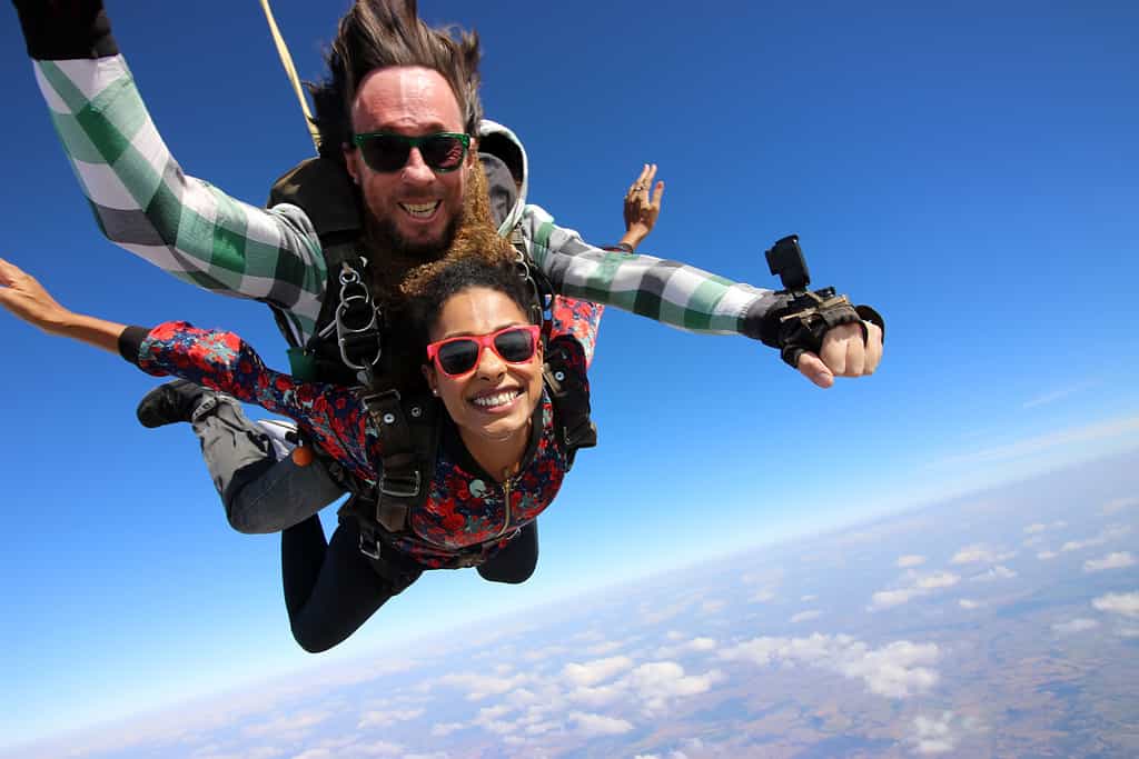 Skydiving is exhilirating and an adrenaline rush. But it can also cause death if something goes wrong.