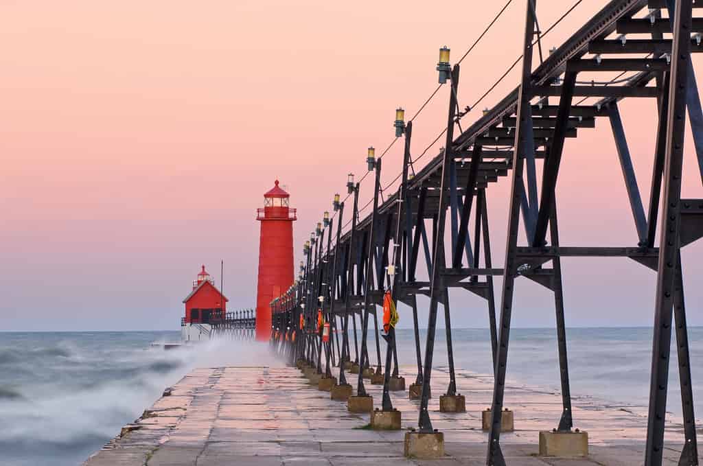 Dawn Grand Haven Lighthouse