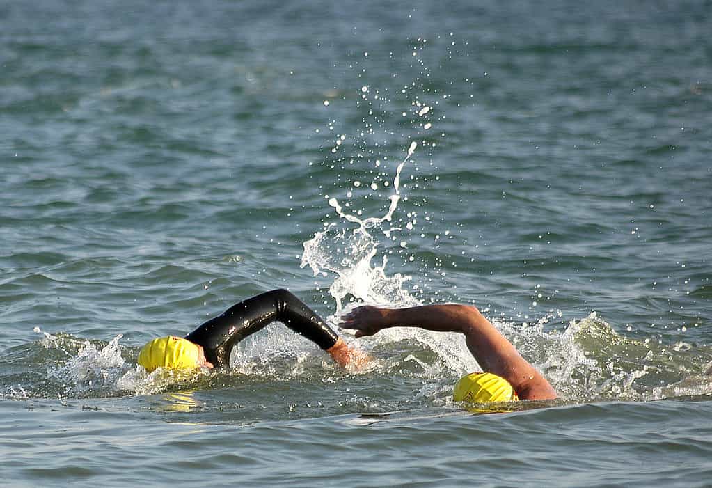 Swimmers English Channel