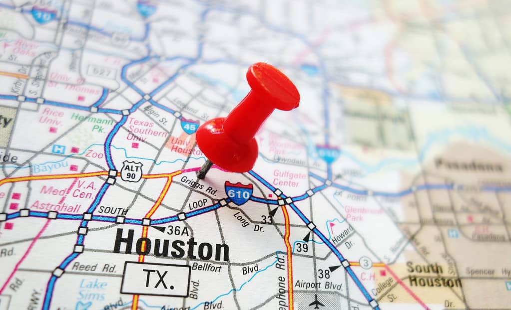 Houston map