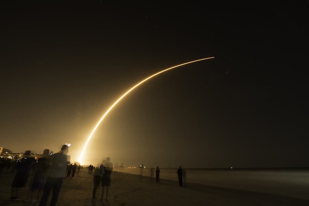 Night Launch on the Space Coast