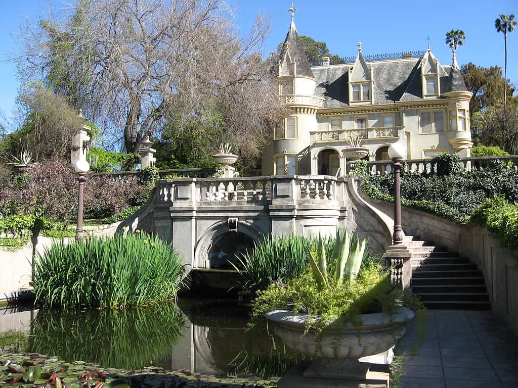 Kimberly Crest House, a castle in Redlands, CA.