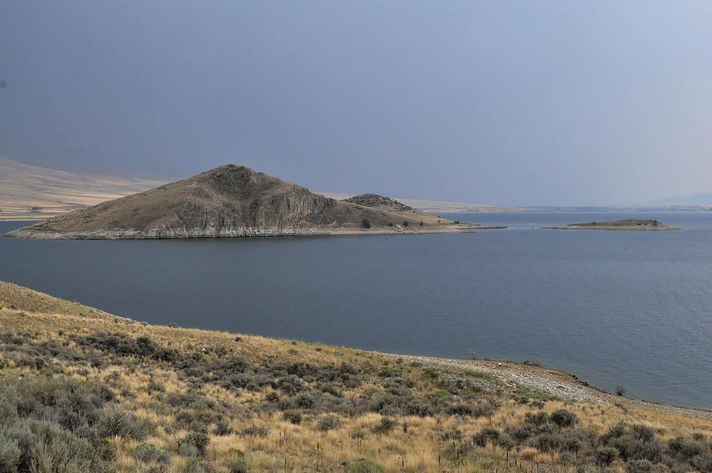 Along the Nez Perce National Historic Trail, Clark Canyon Reservoir south of Dillon, MT. US Forest Service photo, by Roger Peterson