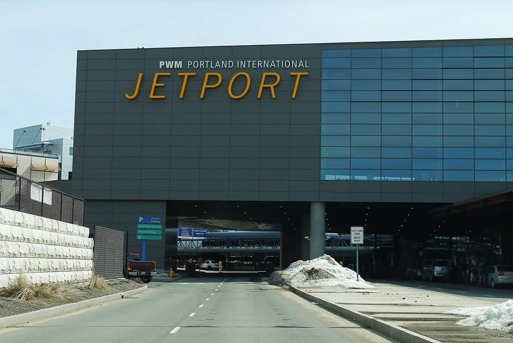 Portland International Jetport in Maine