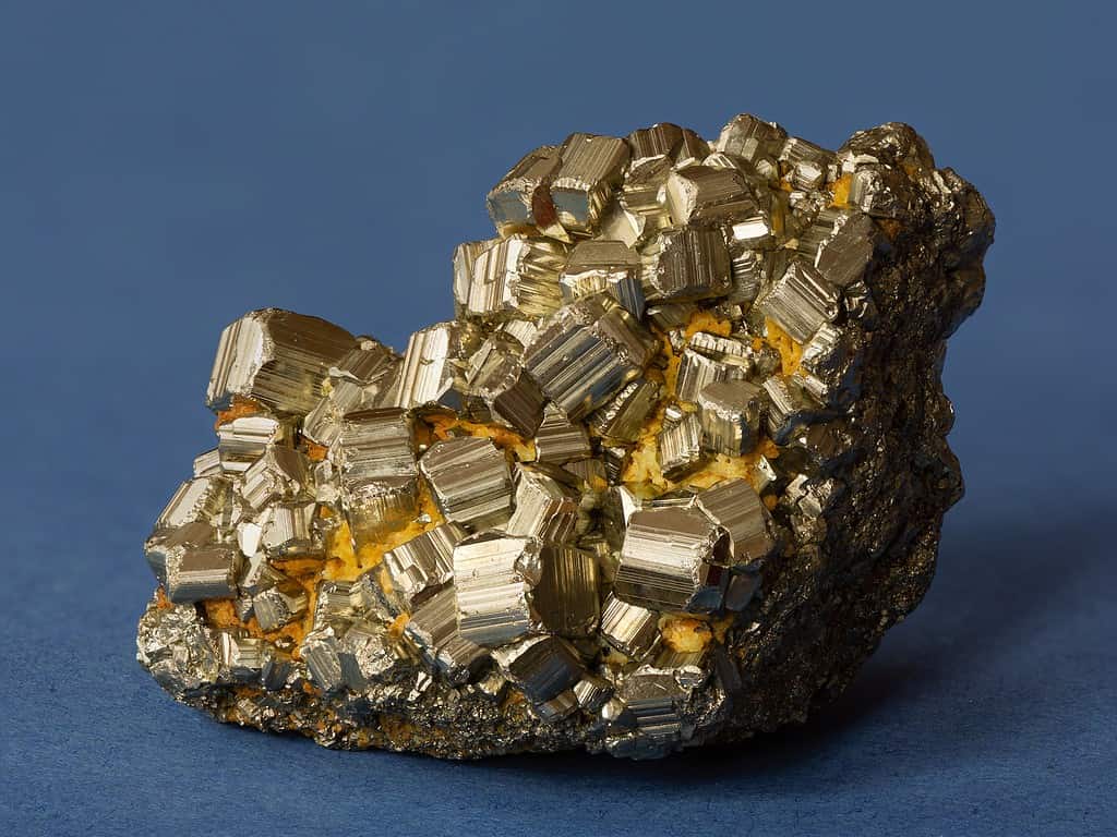 Sample of fool's gold pyrite