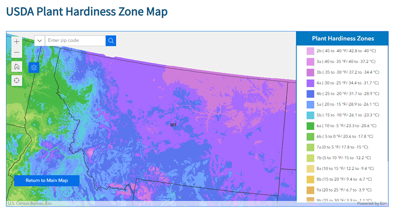 Discover Montana's Planting Zones - Plus 10 Keys To Keeping Flowers ...