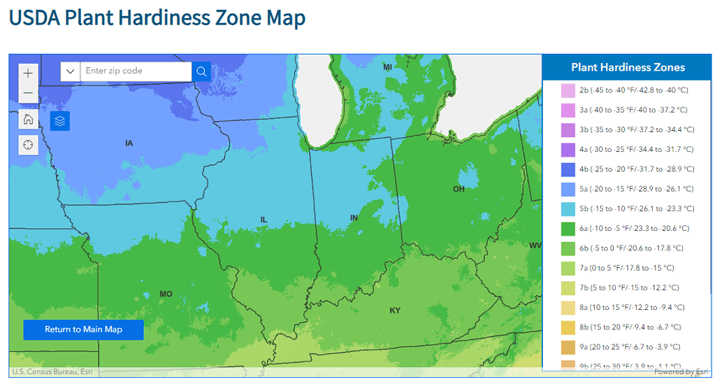 Discover Illinois Planting Zones Plus 13 Keys To Keeping Flowers Shrubs And Trees Alive A 3245