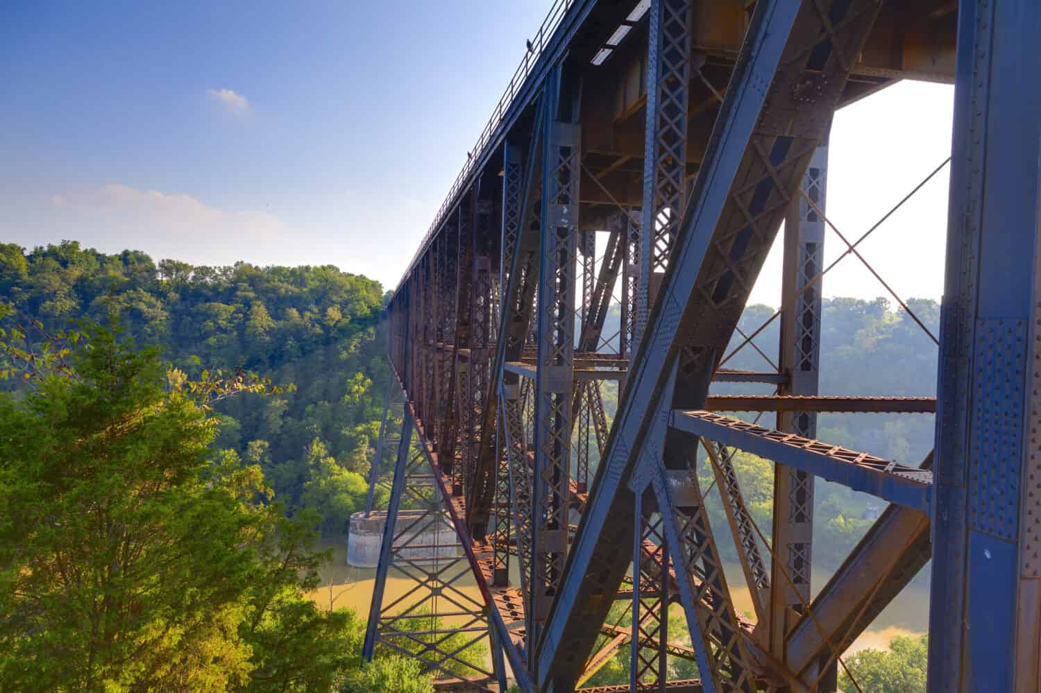 High Bridge railroad tressle in Kentucky
