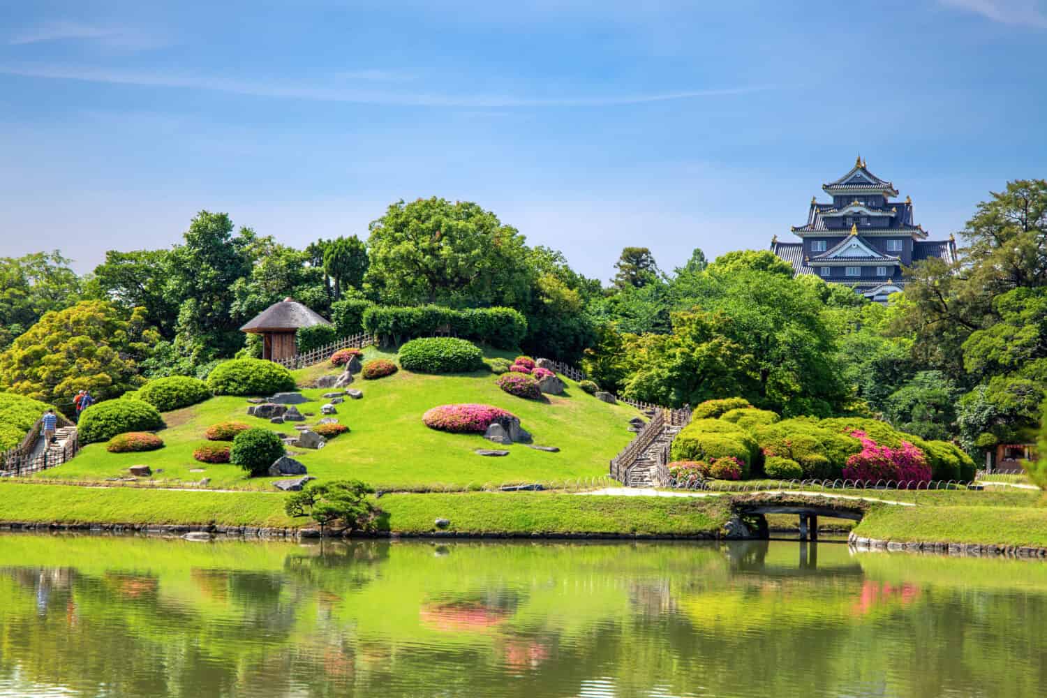 Korakuen Park, Okayama, Japan.