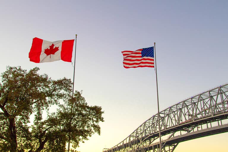 The 3 Countries That Border Canada In 2024 A Z Animals   Shutterstock 1672225072 Huge Licensed Scaled 768x512 