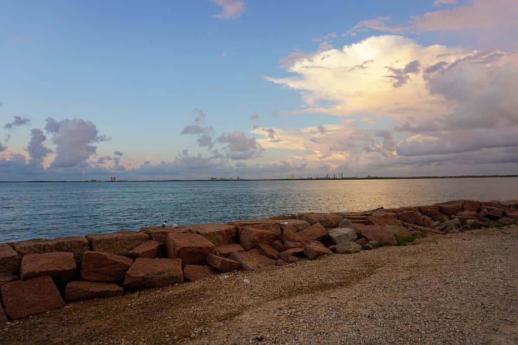 East Bay Galveston Texas Sun Rise