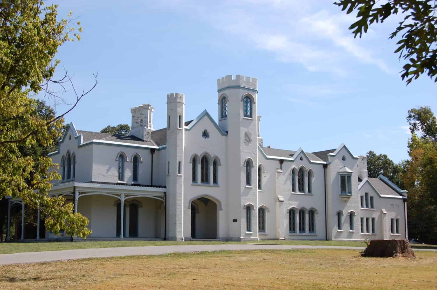 Loudoun House is considered one of the largest and finest examples of Gothic Revival architecture in Kentucky. 