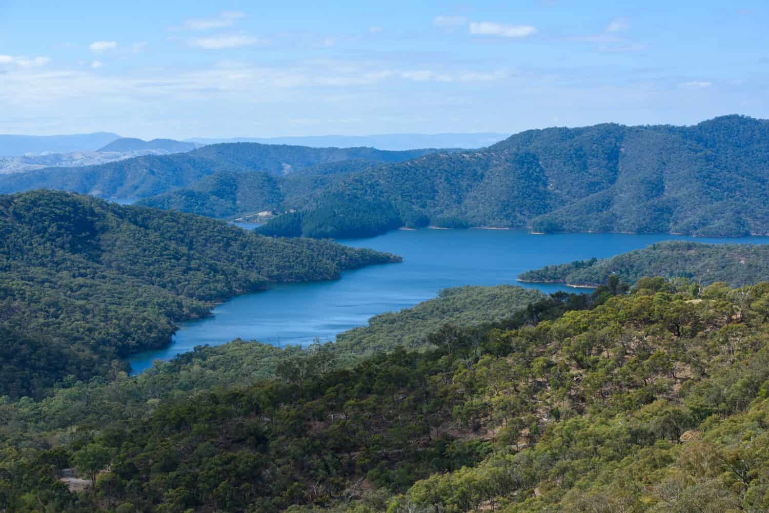 Lake Eildon in Victoria, Australia