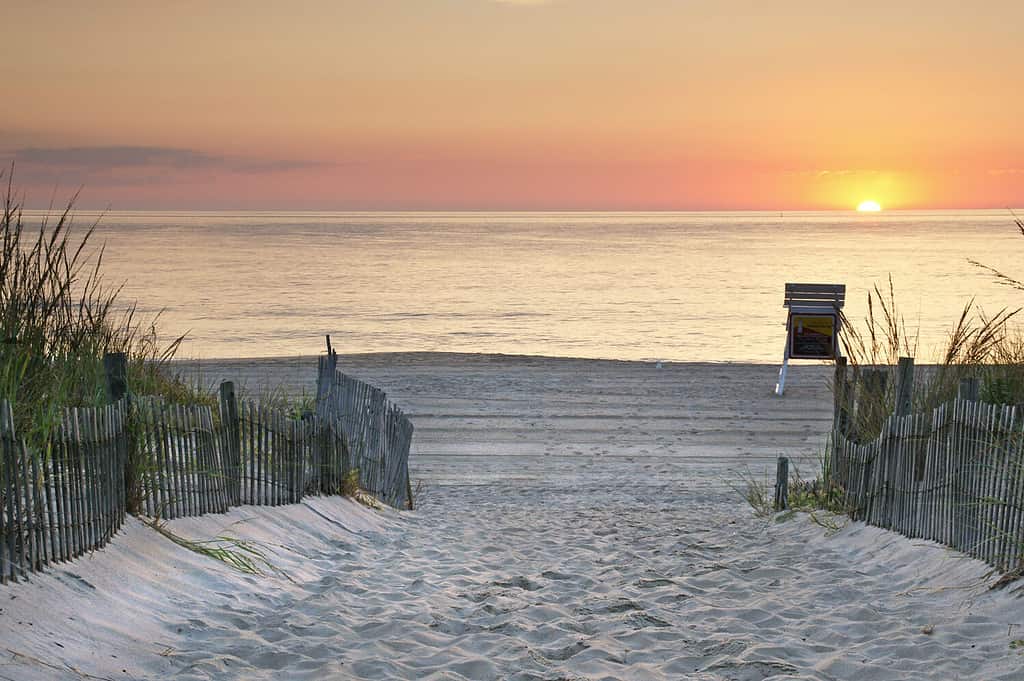 Cape at Entrance to Delaware Bay