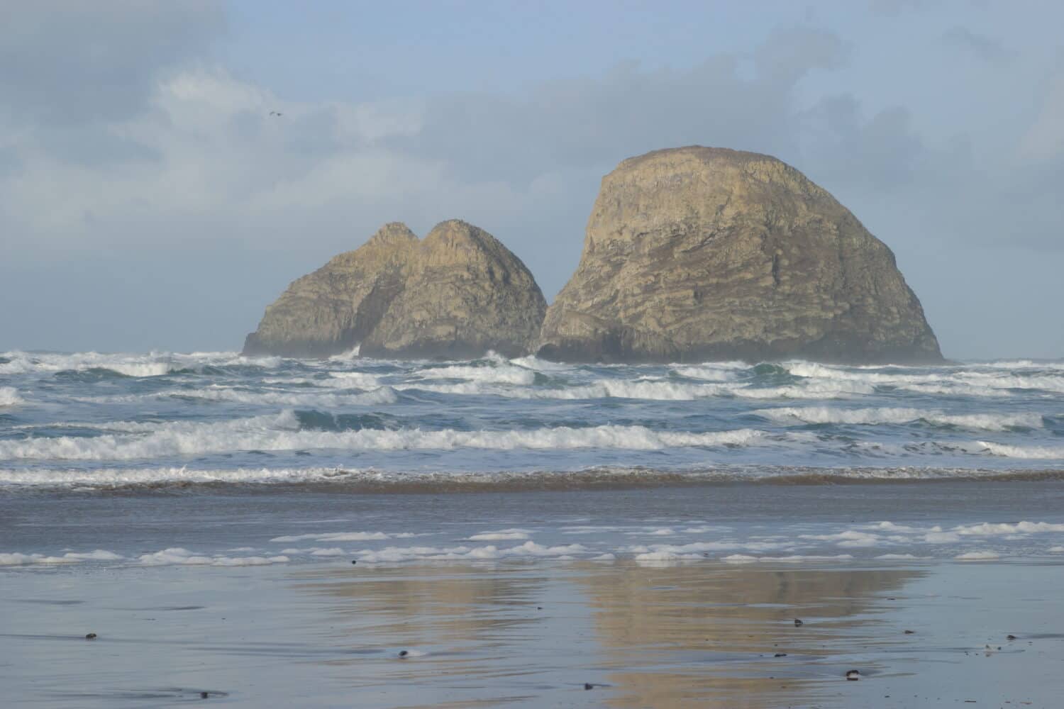 Three Arch Rocks NWR from Oceanside Beach