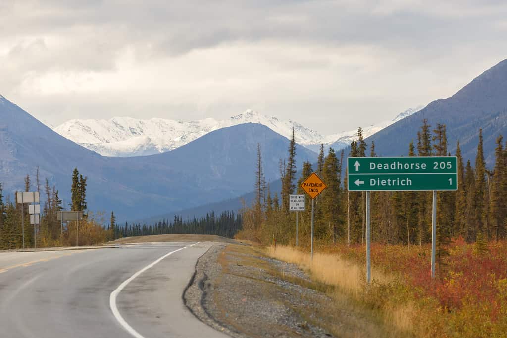 Dalton Highway to Deadhorse Alaska