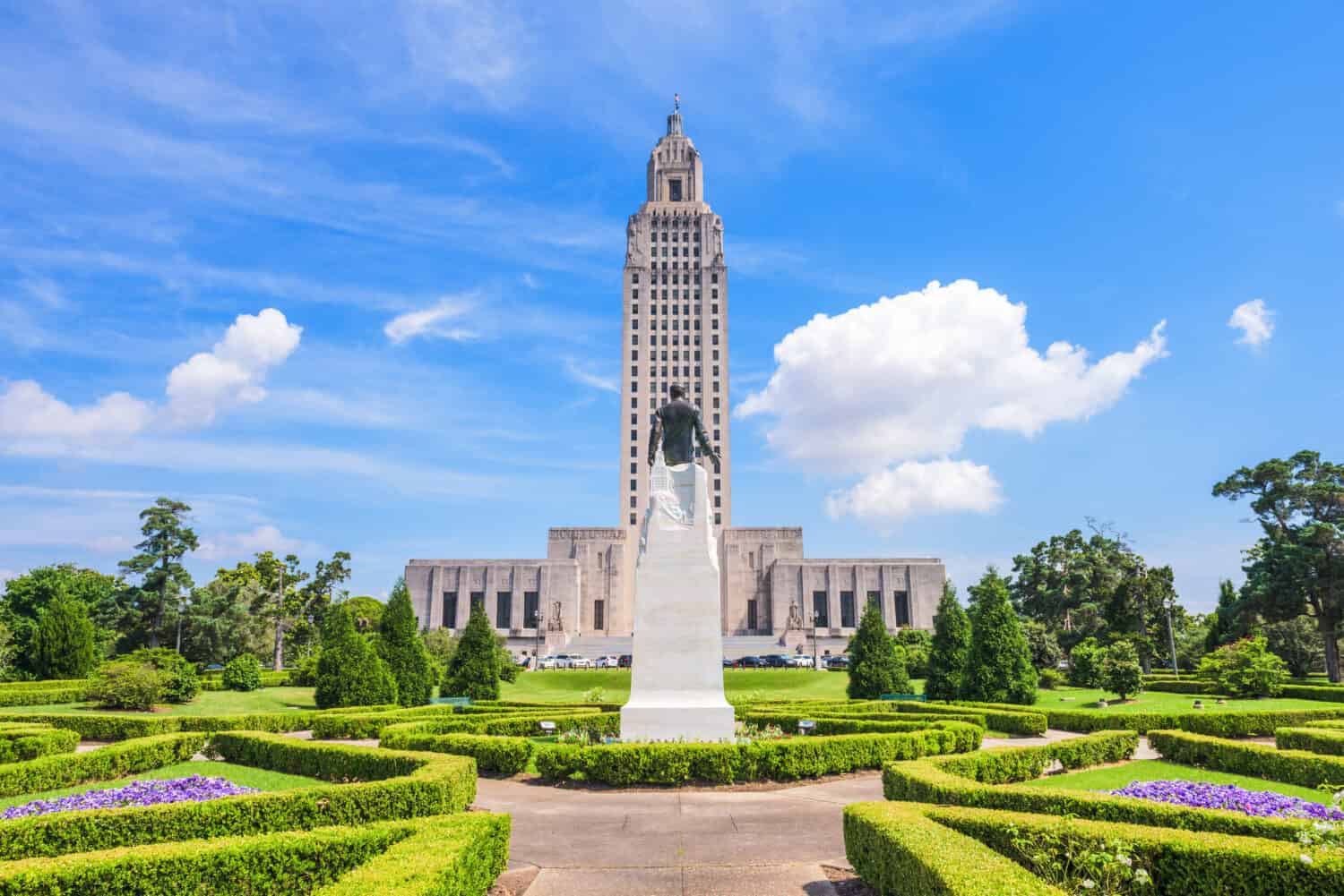 Louisiana State Capitol in Baton Rouge, Louisiana, USA.