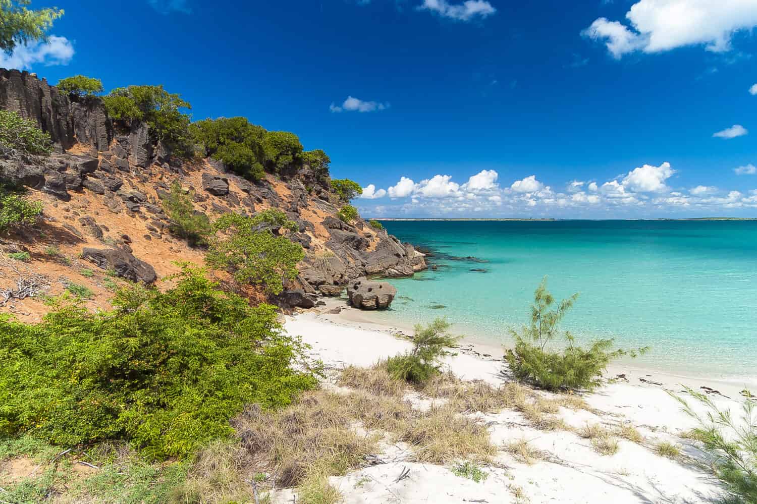 Beautiful coastline | Groote Eylandt | Northern TerritoryLovely combination of colors from the top of this hill on North East Island, an important sea turtle rookery, off Groote Eylandt.