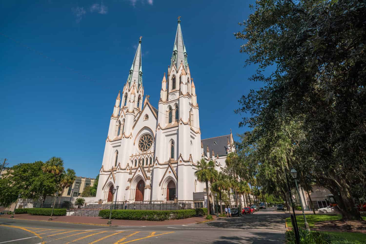 St John the Baptist Cathedral in Savannah Georgia, USA