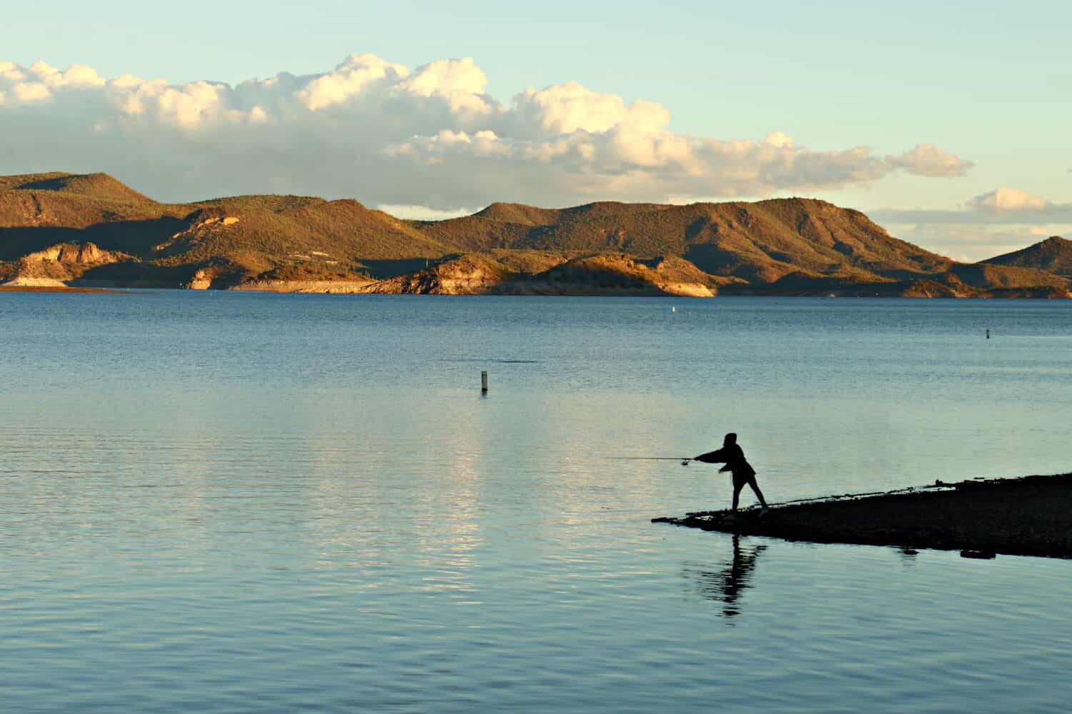 Fishing at Lake Pleasant