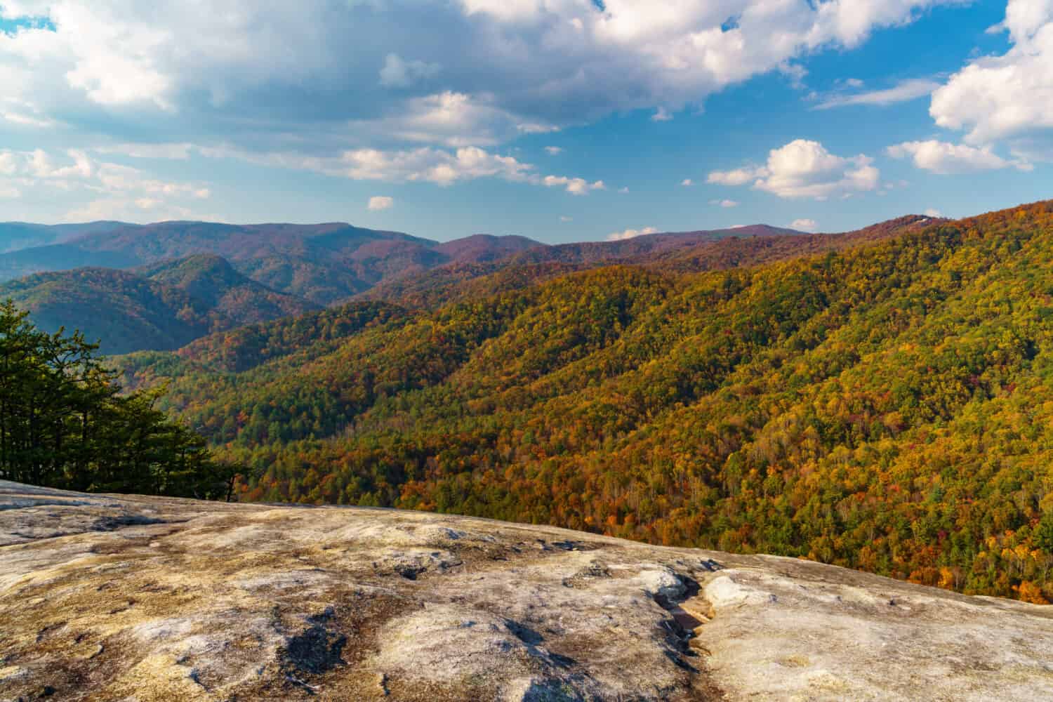 Fall at Stone MountainStone Mountain State ParkAppalachian Mountains, North Carolina 