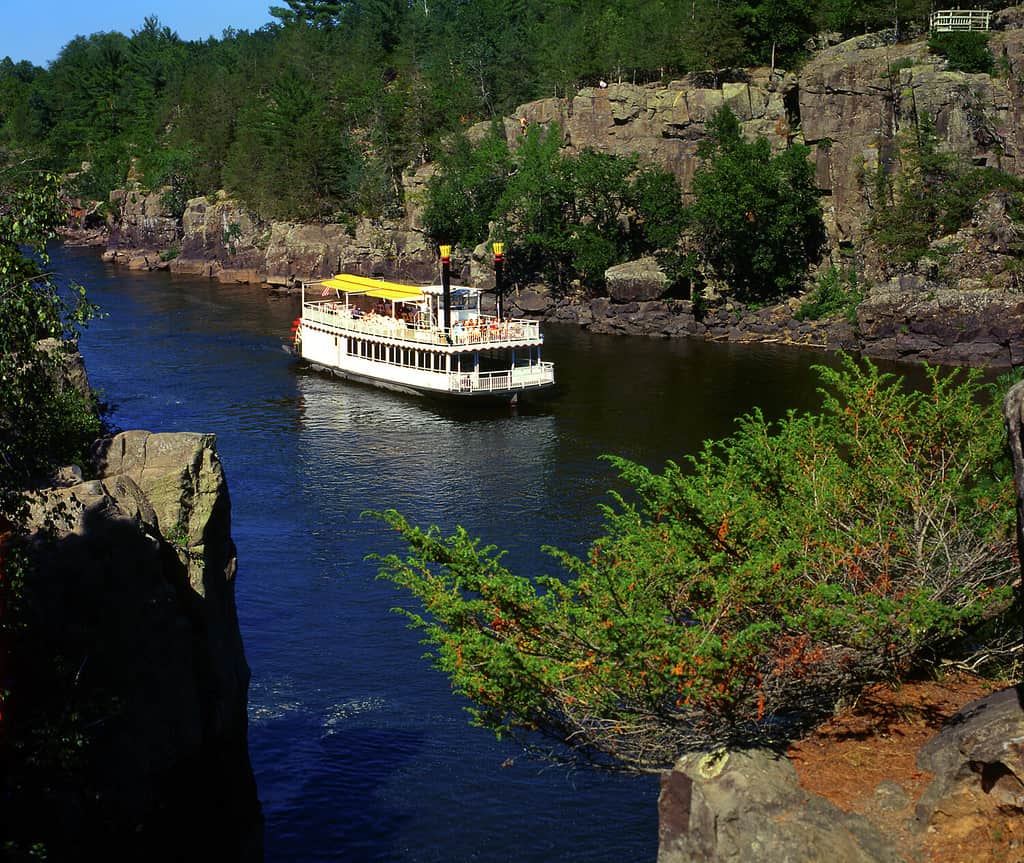 Riverboat on the St. Croix River in Minnesota