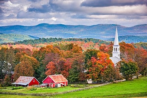 How Wide Is Vermont? Total Distance from East to West Picture