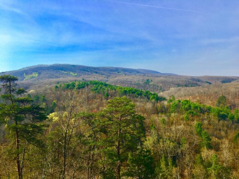 Dans Mountain in Allegany County, Maryland,