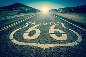 Where Does U.S. Route 66 Start and End? Picture